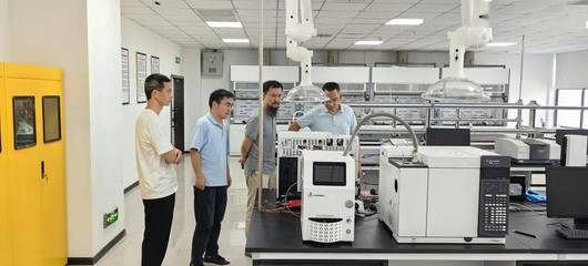 安瑞科、晨硅、加圣等单位多位领导走访考察国化新材料技术研究院武汉研发中心